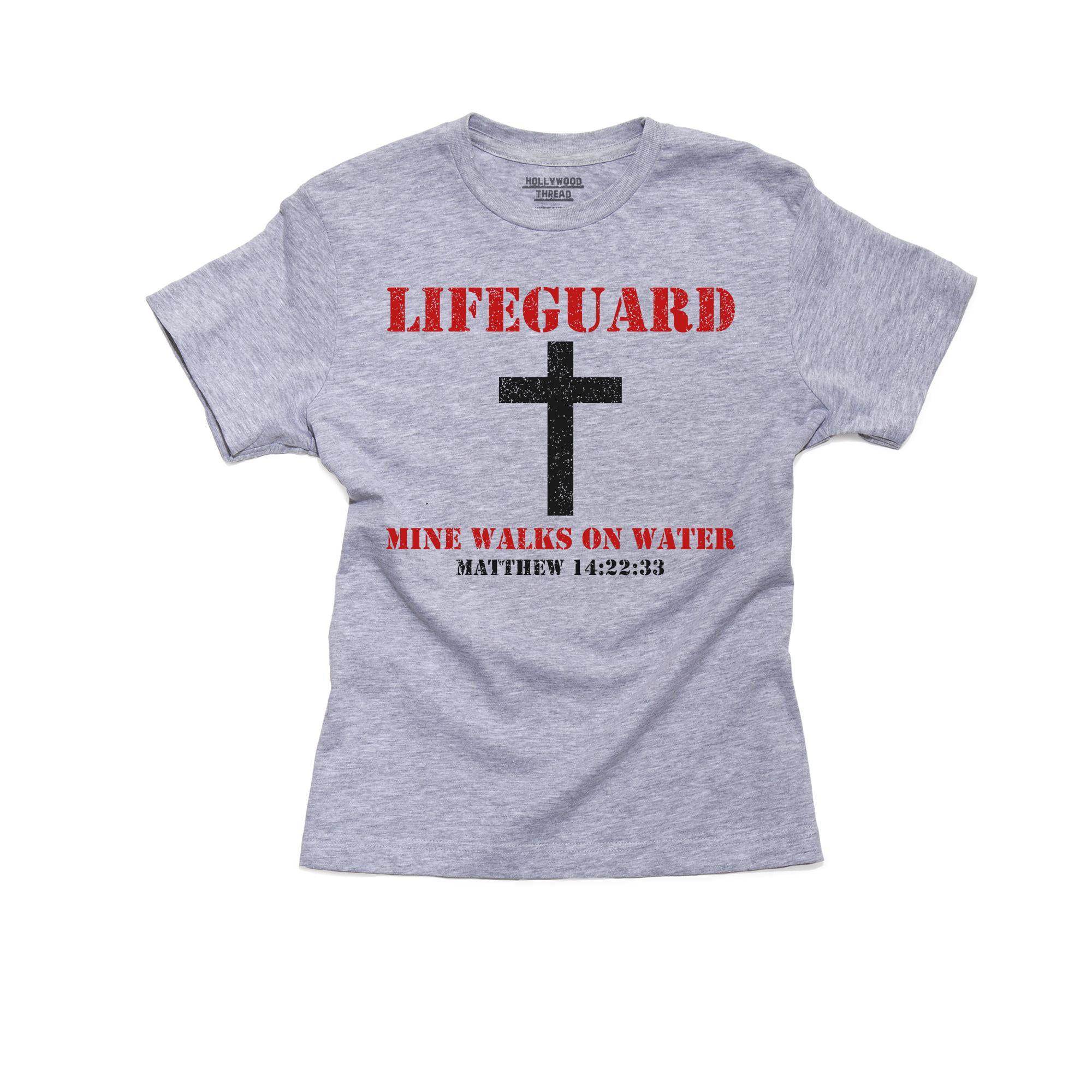 My Lifegaurd Walks On Water Funny Womens Ladies T-Shirt