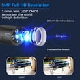 thumbnail image 5 of Hiseeu Outdoor Security Camera System with 10'' Monitor, 500G Hard Drive, 10CH NVR, 4Pcs Wireless 2.4/5G Wi-Fi 5MP Camera, 24/7 Recording,1-Way Audio, Night Vision, 5 of 14