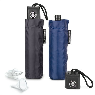GoPong Rain or Shine Umbrella Flask 2 Pack - Plastic Hidden Beverage Bottles