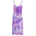 thumbnail image 5 of Colorful Swirls Tie-dye Design Sleeveless Dress Woman Fashion Long Dresses Women's Summer Suit Dress 2025, 5 of 7
