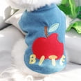 thumbnail image 4 of Suéter para mascotas - Diseño de cuello alto para todas las estaciones, tejido elástico suave, estilo jersey, para gatos de interior/perros pequeños, ideal para vacaciones/fiestas/fotografía, 4 of 5
