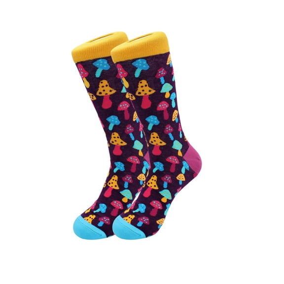 Sick Socks- Mushroom - Trippy Dress Socks