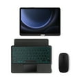 thumbnail image 3 of Magnetic Keyboard Case For Galaxy Tab S9 FE 10.9'' SM-X510 X516B Tablet Cover Teclado Backlit Touchpad Magnetic Keyboard Mouse black German(QWERTY), 3 of 6