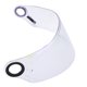 thumbnail image 3 of Visera para casco de motocicleta, lente facial ajustable a prueba de rayos UV para casco de motocicleta FF358 FF396, rojo transparente, 3 of 10