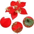 thumbnail image 3 of Laklulu Decoraciones de flores artificiales-decoraciones navideñas para bodas, 3 of 6
