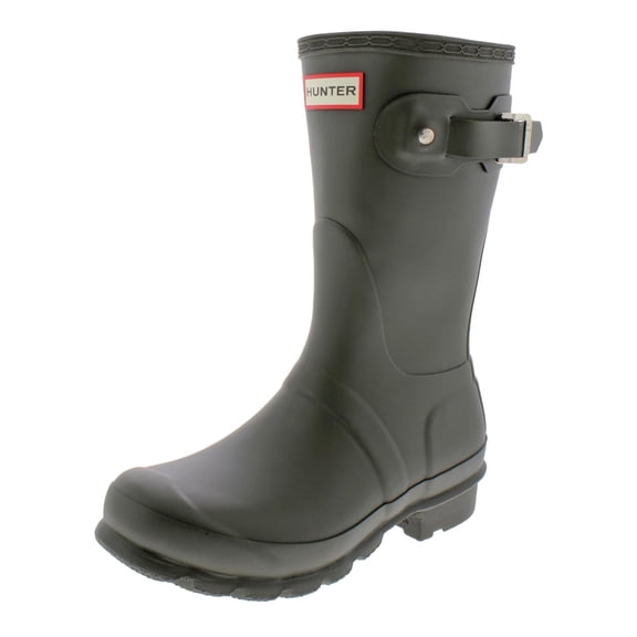Hunter Womens Original Short Waterproof Wellington Rain Boots