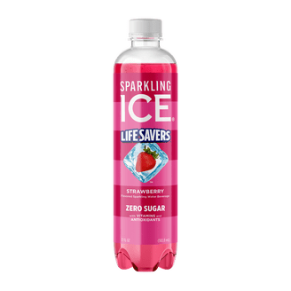 Sparkling Ice® Life Savers Wild Cherry 17oz bottle *Zero Sugar