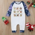 thumbnail image 4 of Family Matching Christmas Pajamas Reindeer Names Available in Sizes NB to 6XL with Pet Outfit, 4 of 7