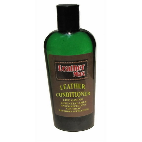 Leather Max Leather Conditioner Best Essential Oils for Use on Leather Apparel, Furniture, Auto Interiors, Shoes, Bags and Accessories. Non-Toxic and Made in The USA!