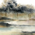 thumbnail image 3 of Robinson, Carol 20x20 Black Modern Framed Museum Art Print Titled - Silent Waters I, 3 of 5