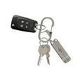 thumbnail image 3 of Nite Ize G-Series SlideLock Dual Chamber Carabiner - Key Holder & Organizer with SlideLock - Heavy-Duty Carabiner Clip for Car Keys, Keychain Accessories & More - Size 3, Stainless Steel (3 Pack), 3 of 7