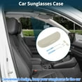 thumbnail image 2 of Estuche para Gafas de Sol para Coche Unique Bargains para Ford Puma MK2 2020-2025 Caja de Almacenamiento de Gafas de Sol Plástico ABS Beige 1 Juego, 2 of 7