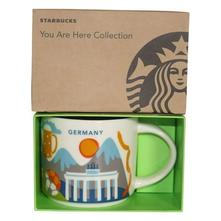Starbucks You Are Here Collection Germany Ceramic Coffee Mug New with (Best German Coffee Brands)
