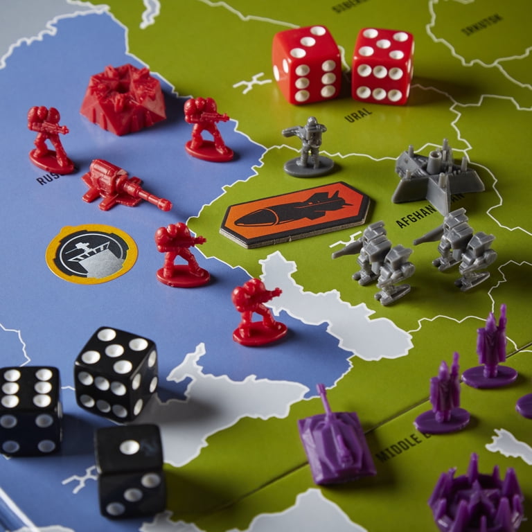 Risk Legacy Board Game By Avalon Hill | Strategy Game Where Your Choices Permanently Change The Board