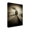 thumbnail image 2 of Trademark Fine Art 'Train Arrival II' Canvas Art by David Drost, 2 of 4