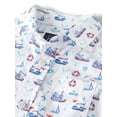 thumbnail image 2 of The Children's Place Toddler Boys Short Sleeve Woven Button Up Shirt, Sizes 2T-5T, 2 of 3