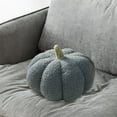 thumbnail image 5 of Halloween Pumpkin Pillows, Cute 3D Shaped Cushion, Halloween Plush Toys, Plush Decorative Sofa Cushion for Bed Room Decor Car Blue, 5 of 7