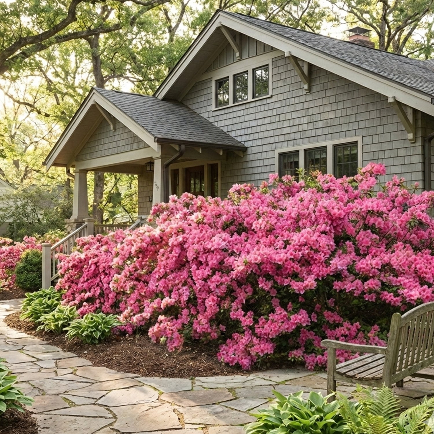 Expert Gardener Coral Bells Azalea Live Shrub, 1 ft Plant in 3 Gallon Grower Pot