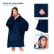 thumbnail image 4 of 2 Sudaderas Cobija Hoodie Mujer Hombre Con Capucha Suave, 4 of 8