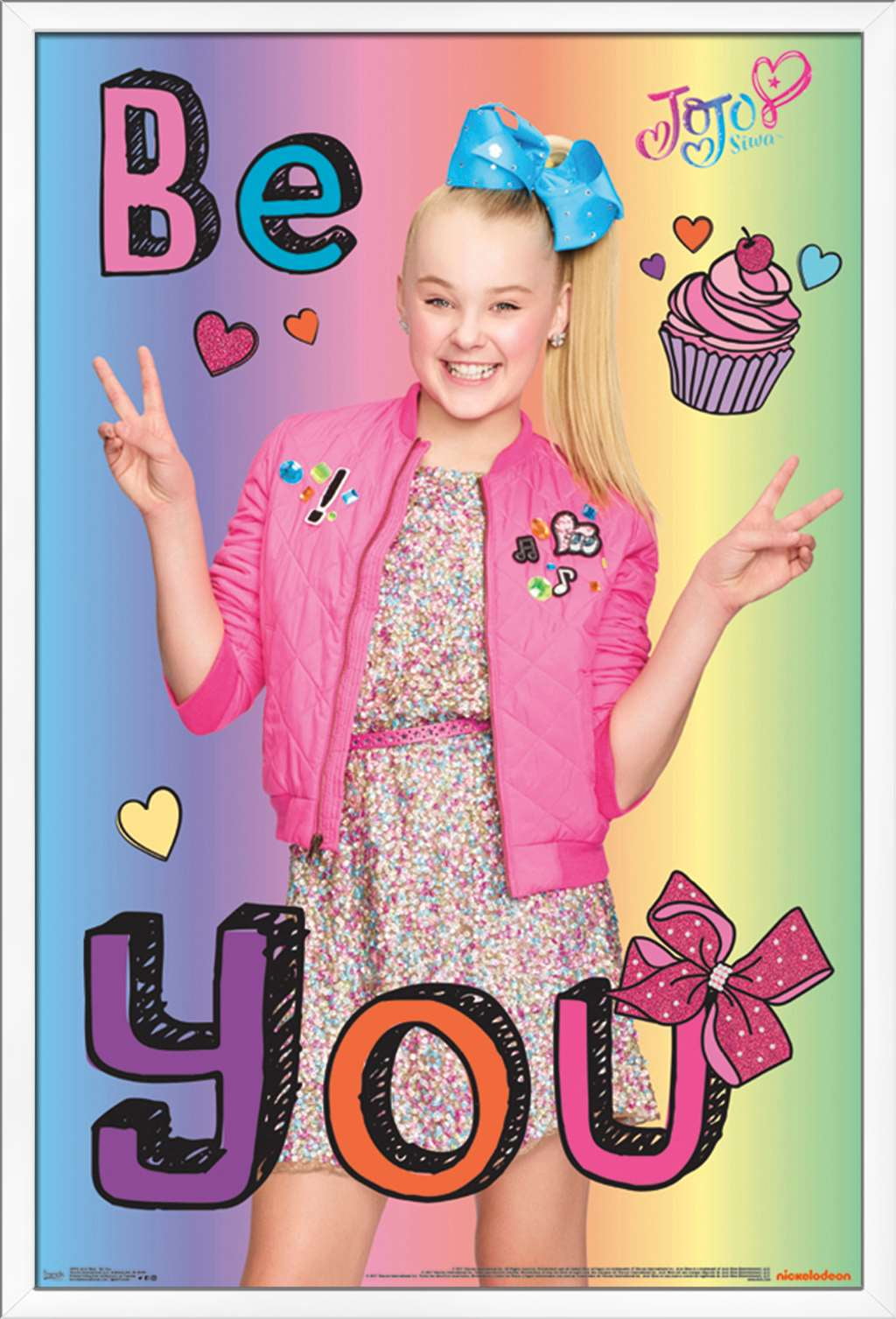 JoJo Siwa - Be You Poster - Walmart.com - Walmart.com