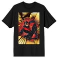 thumbnail image 5 of Batman Nightwing in Action Men's Black T-shirt, 5 of 7