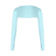 thumbnail image 2 of Women's Cooling Shawl Arm Sleeve with Finger Hole Anti-UV Sun Protection Shrug for Golf & Outdoor Sports Sky Blue, 2 of 9