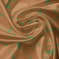 thumbnail image 7 of Ambesonne Abstract Valance & Curtain, Japan Tile Like Lines Art, 55"x24", Pale Cinnamon and Fern Green, 7 of 7