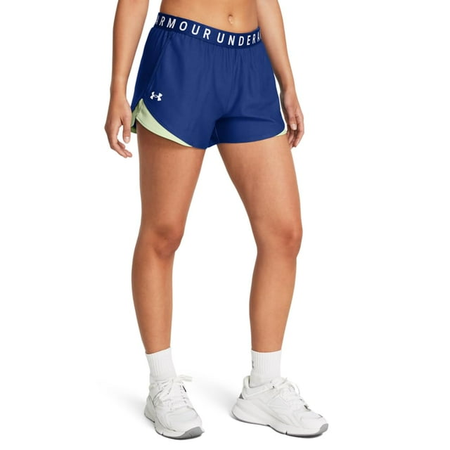 Shorts Under Armour Play Up 3.0 para Mujer Azul Tech