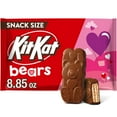 thumbnail image 2 of (3 pack) KIT KAT® Milk Chocolate Wafer Snack Size Bears, Valentine's Day Candy Bag, 8.85 oz, 2 of 10