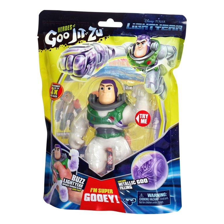 スポーツトイ・アクショントイ 2008 Heroes of Goo Jit Zu Lightyear Alpha Buzz Hero Pack - Walmart.com