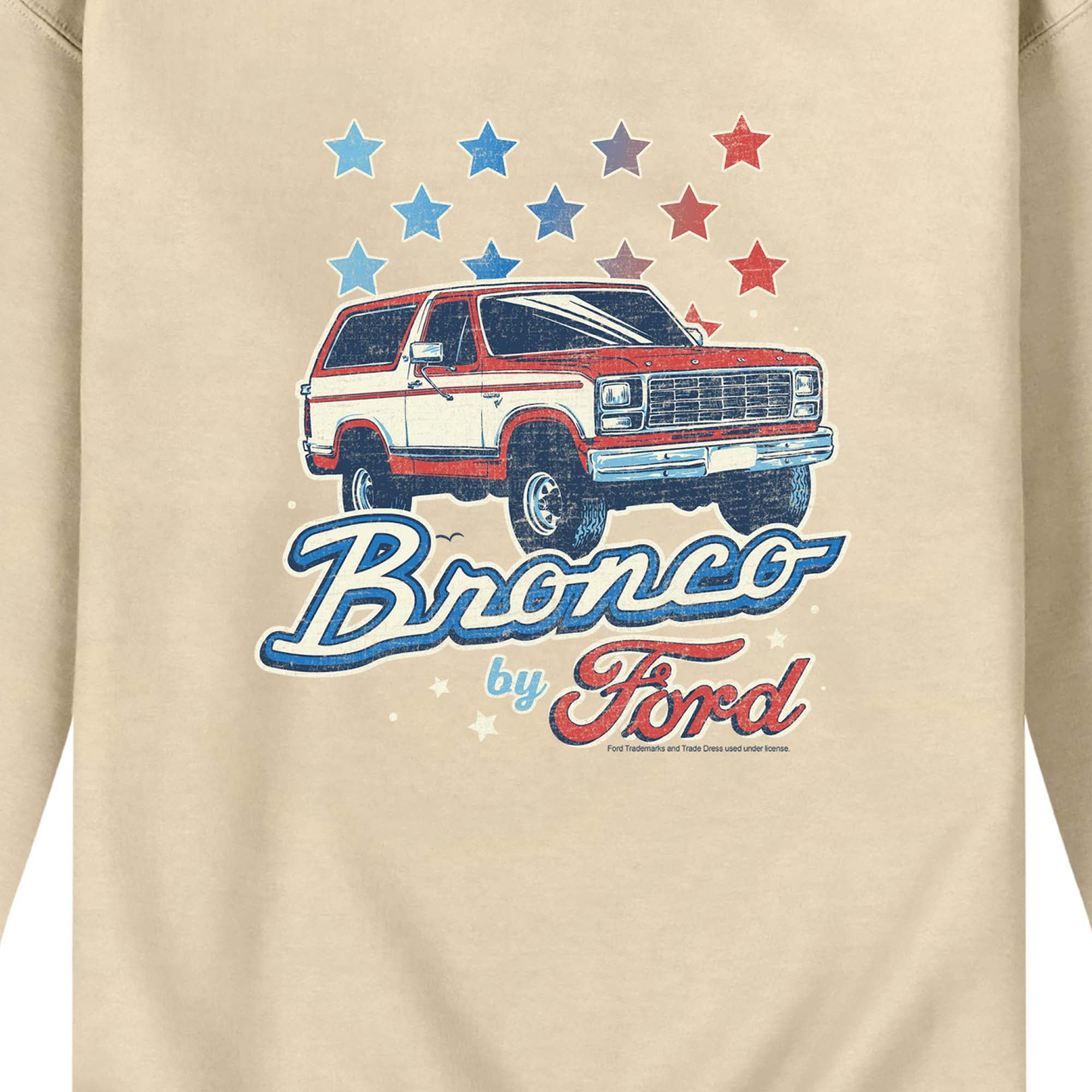 Ford - Bronco Americana - Men's Crew Fleece Sweatshirt