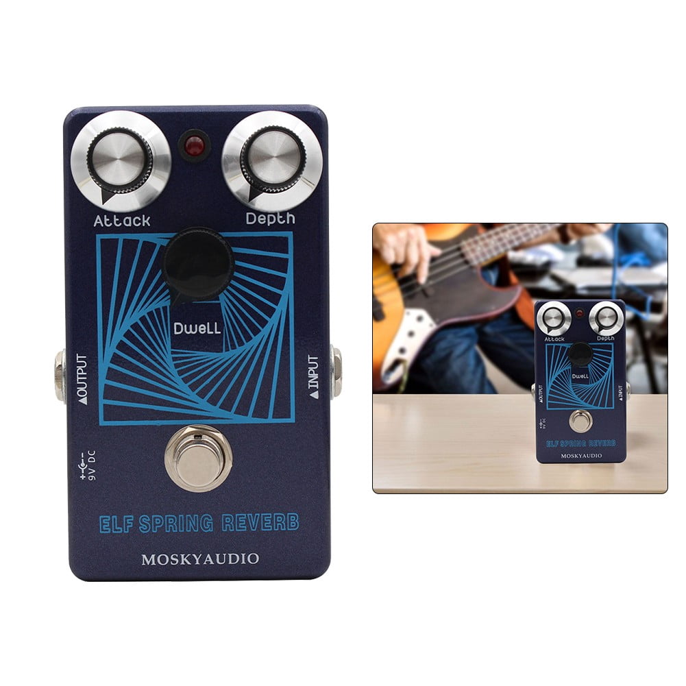 for MOSKYAUDIO for ECHO Guitar effect Pedal Reverb Pedal Unleash Soundscapes