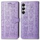 thumbnail image 4 of Funda Cartera FOXDOCK para Xiaomi Poco X6 Pro 5G , Flip PU con Relieve de Gatos y Perros, Tarjetero y Soporte, 4 of 6