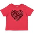 thumbnail image 3 of Inktastic Heart Made Of Paws, Dog Paws, Puppy Paws - Black Boys or Girls Baby T-Shirt, 3 of 5