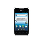 LG Optimus Elite - 3G smartphone - RAM 512 MB / Internal Memory 4 GB - microSD slot - LCD display - 3.5" - 320 x 240 pixels - rear camera 5 MP - Sprint Nextel - white