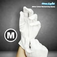 thumbnail image 2 of 3 Pairs - Gloves Legend 100% Cotton White Moisturizing Inspection Gloves - Medium, 2 of 10
