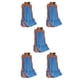thumbnail image 1 of Vestido bohemio Minnieouse largo multifuncional elegante sin hombros azul S Type2 NO2, 1 of 6