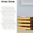 thumbnail image 4 of Lefu Removable 16/32 Hole Vinyl Roll Holder Acrylic Wrapping Paper Storage Rack, 4 of 6