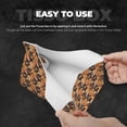 thumbnail image 5 of Lsque Dog Printed Long Tissue Box Cover Holder, Facial Paper Organizer Dispenser,Triangle with Bottom Belt, PVC Leather Decorative Organizer, 5 of 9