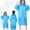 Blue, variant on Raincoat+Pants Family Pack Adult Disposable Ponchos with Hood Ideal for Outdoor Activities in The rain