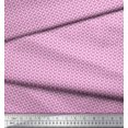 thumbnail image 3 of Soimoi Modal Satin Fabric Dot & Paisley Print Fabric by Yard 42 Inch Wide, 3 of 3