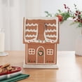 thumbnail image 3 of Holiday Time Ceramics Gingerbread House Cookie Jar, Ceramic Cookie Jar for Kitchen Counter, Great for Cookies, Treats & Holiday Décor,9.4inch, 3 of 5