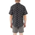 thumbnail image 5 of Visive Mens Big And Tall Short Sleeve Button Shirt, Printed Dinosaur Shirts, 5 of 12