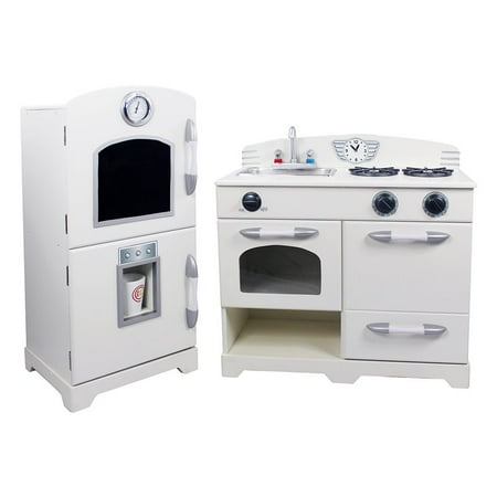 Rosebery Kids 2 Piece Play Kitchen Set In White Walmart Com