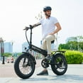 thumbnail image 4 of GoPowerBike GoExpress V2 Folding Electric Bike 20mph Max Speed & 750W Motor | Black, 4 of 12