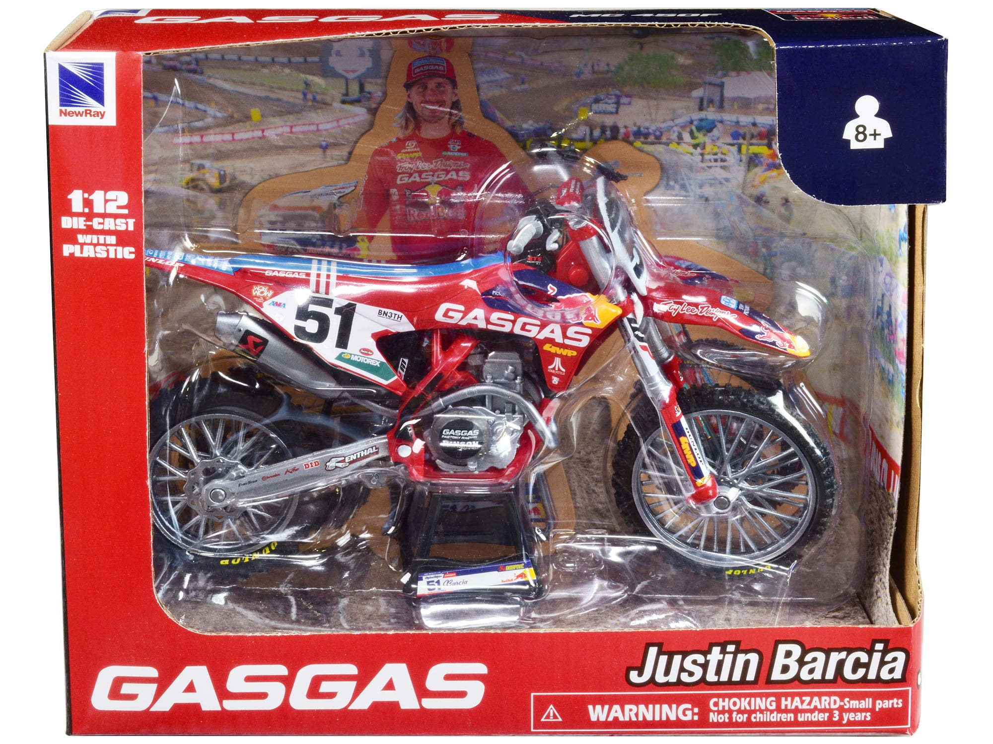『3年保証』 GasGas MC  Barcia Justin #51 Motorcycle 450F 完成品