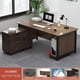 thumbnail image 1 of Standing Storage Office Desk Writing Study Living Room Reception Computer Desks Floor Metal Mesa De Computador Modern Furniture My Lux Decor Round, 1 of 28