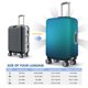 thumbnail image 4 of Fotbe Blue to turquoise Funda Protectora para Equipaje, Antirrayones y Resistente a la Suciedad, Compatible con Maletas de 18 a 32 Pulgadas-Large, 4 of 7