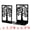 Black Style B, variant on Unique Bargains Exquisite Decorative Metal Bookends for Home Office and Library Black Style A 4.7"x3.3"x6.9"