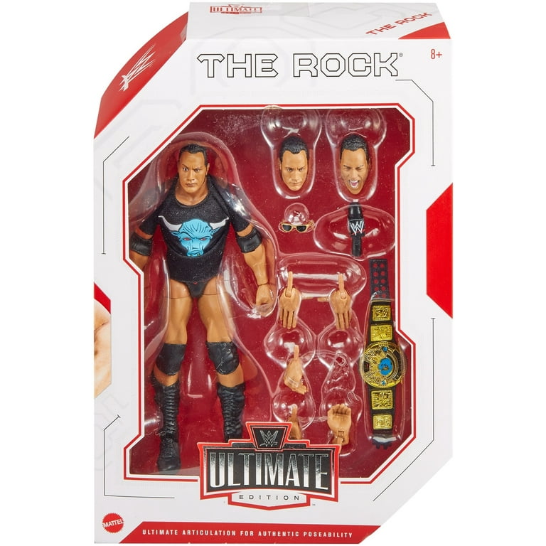 WWE The Rock Ultimate Edition Action Figure - Walmart.com